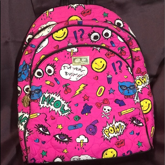 Betsy Johnson Back pack - Picture 2 of 8